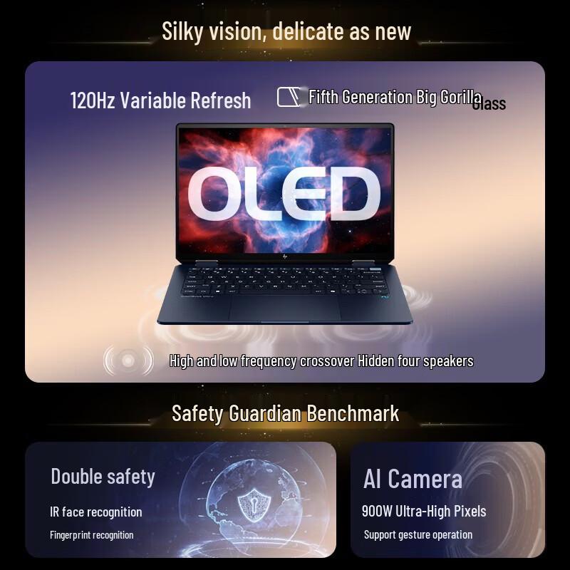 HP OmniBook Ultra 14-inch 2-in-1 OLED Laptop (CN version)