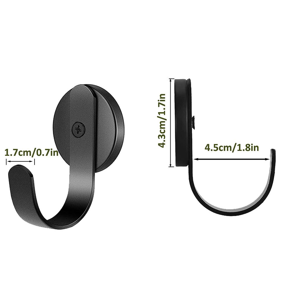 Magnetic Hooks Heavy Duty Magnets Hook Strong Neodymium Magnet With Swivel Hooks For Home Kitchen Refrigerator Wreath Keys