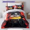 Classic Minions Printed Bedding Set 3PCS Cartoon Character Duvet Cover Pillowcase For Children Teens Room Home Decor