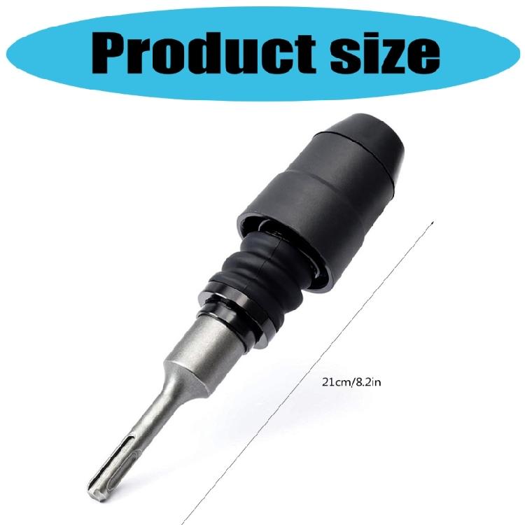 High Carbon Steels Converter for Transforming SDSPlus to SDSMax Rotary Hammer Drill Adapter Bit Shank Quick Tool