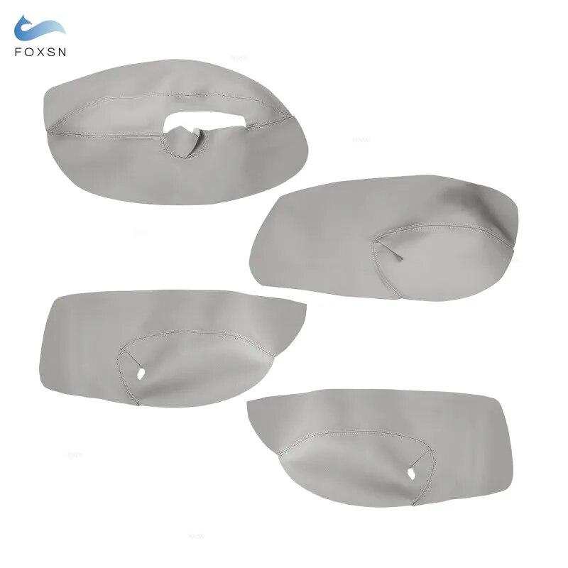 Tylko 4 drzwi miękka skórzana pokrywa podłokietnika na drzwiach do VW Golf 4 MK4 Bora Jetta 1999 - 2005 podłokietnik na drzwiach samochodu Panel skórzany pokrowiec tapicerka