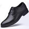 Leather Shoes Men Luxury Business Oxford  Breathable Patent Leather Formal Shoes Plus Size Man Office Wedding Flats Male Black