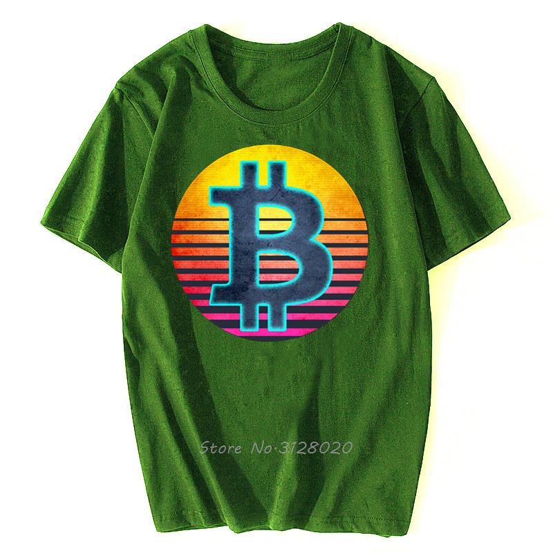 Bitcoin T-Shirt Kryptowährung Krypto Miner Bitcoin BTC Krypto Design T-Shirt Herren Bitcoin Münze T-Shirt Streetwear Harajuku T-Shirts