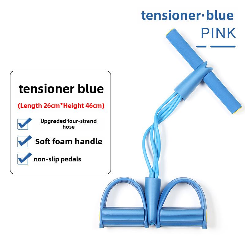 Elastisches Yoga-Seil mit vier Rohren für Ganzkörper-Stretching und Sit-Ups