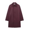 TAOP&ZA Women's Spring/Summer Lapel Long Sleeve Trench Coat 5320048