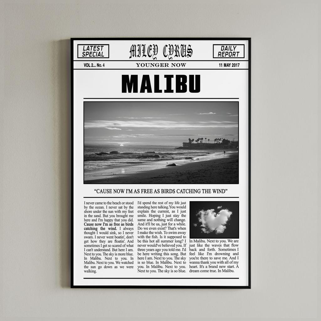 Black and White Lana Del Rey Newspaper Poster Aesthetics Girl Singer Rapper Canvas Painting Print Wall Art Mural Home Room Decor