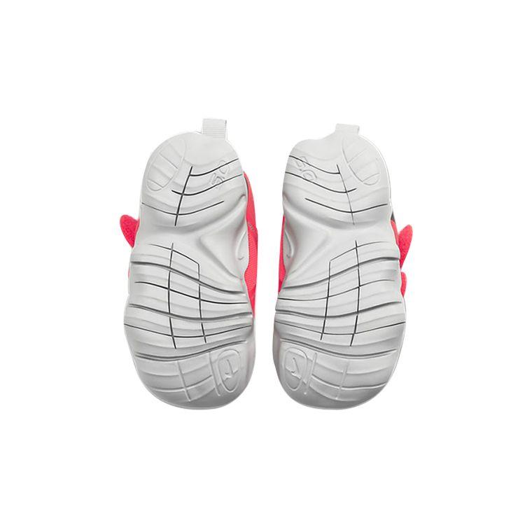 Nike Free RN 5.0 Laser Crimson Round Head Velcro Durable Breathable Low Top Walking Shoes Baby Shoes Deep-Pink AR4146-610