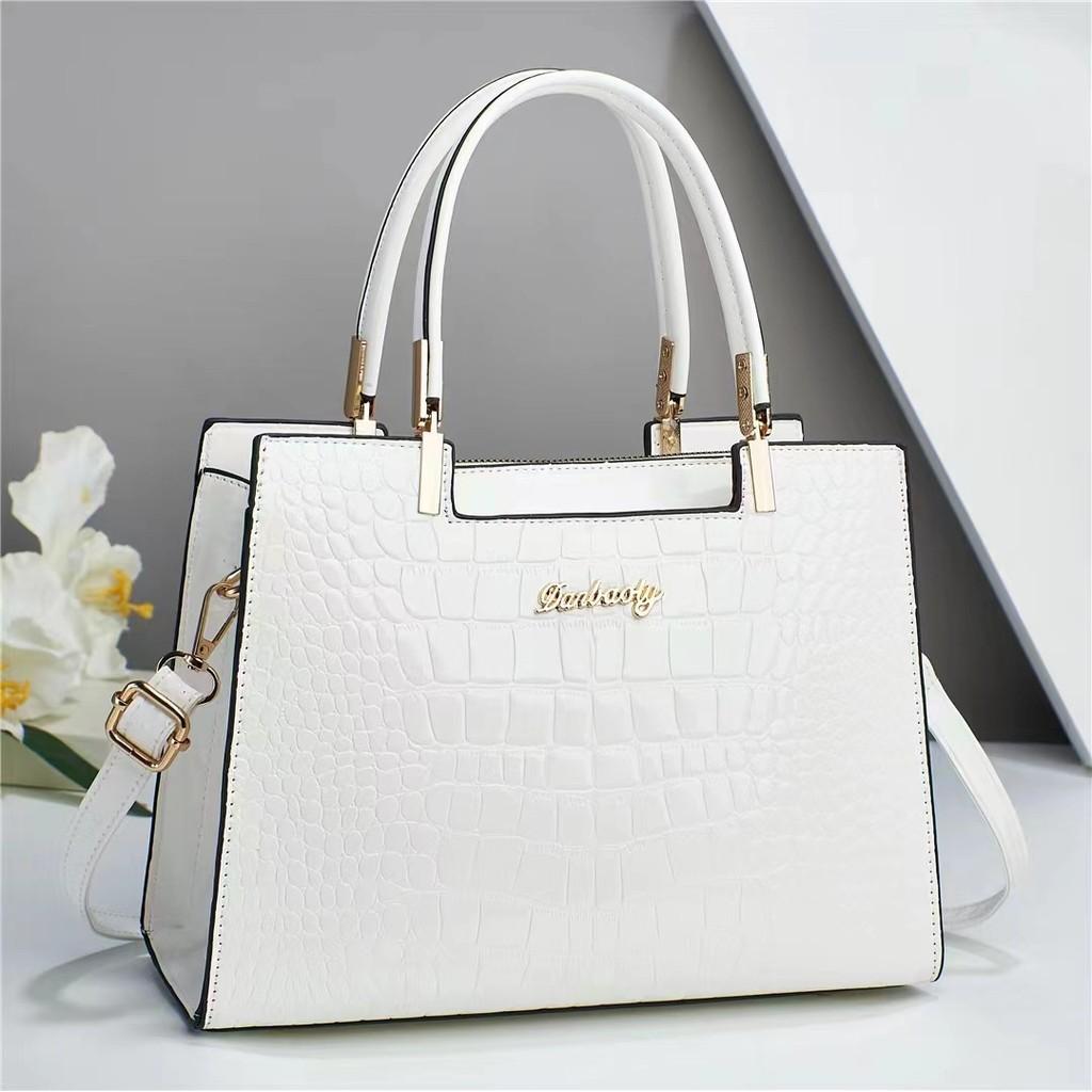 Elegant Crocodile Pattern Pu Bucket Bag For Women With Stylish Designs And Multiple Colors