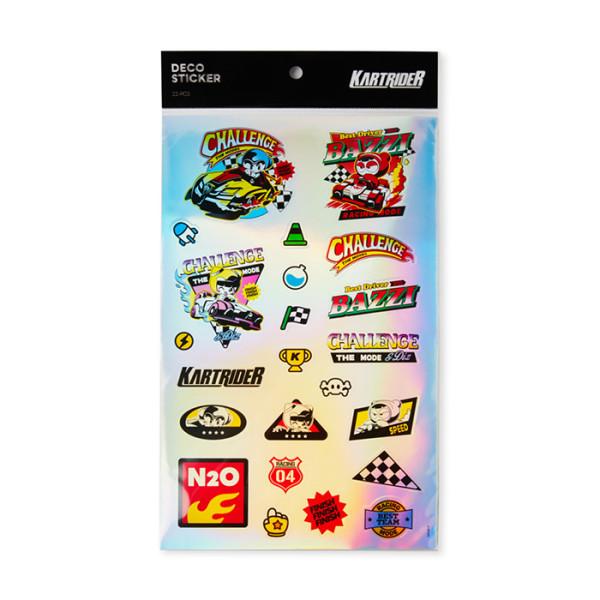 LINE FRIENDS Kart Rider Deco Sticker