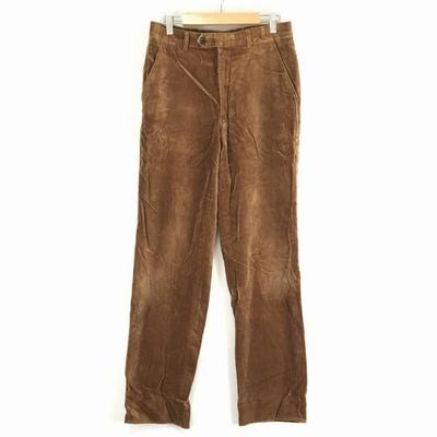 Japan Made Velour Pants W76 Inseam 77cm Brown Made In Japan(USED)