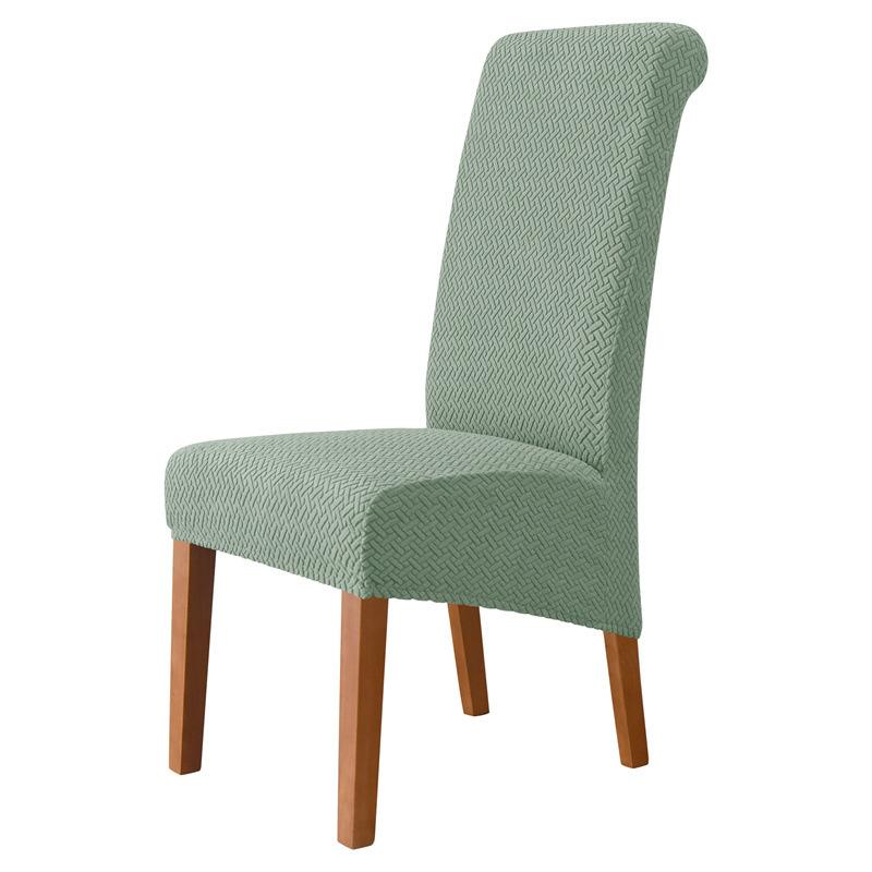 

Thickened High Back Chair Cover Large Tilt House Hotel Modern Minimalist Elastic Universal One-piece Dining Table and Chair Cover 38*4*18 cm