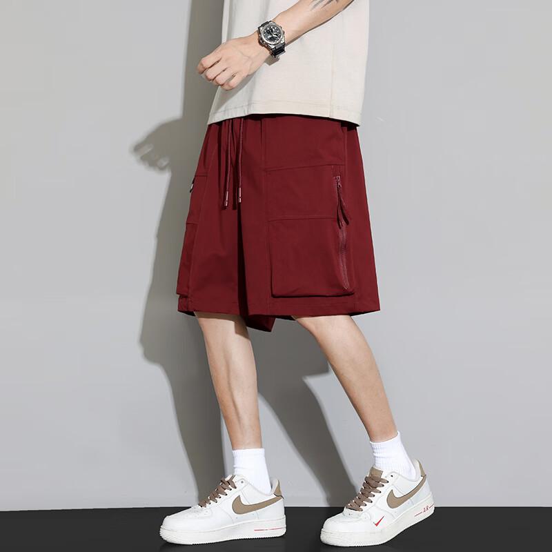Romon Men's Summer Functional Cargo Shorts
