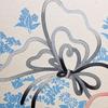[USED] Woodblock print, knot pattern, butterfly