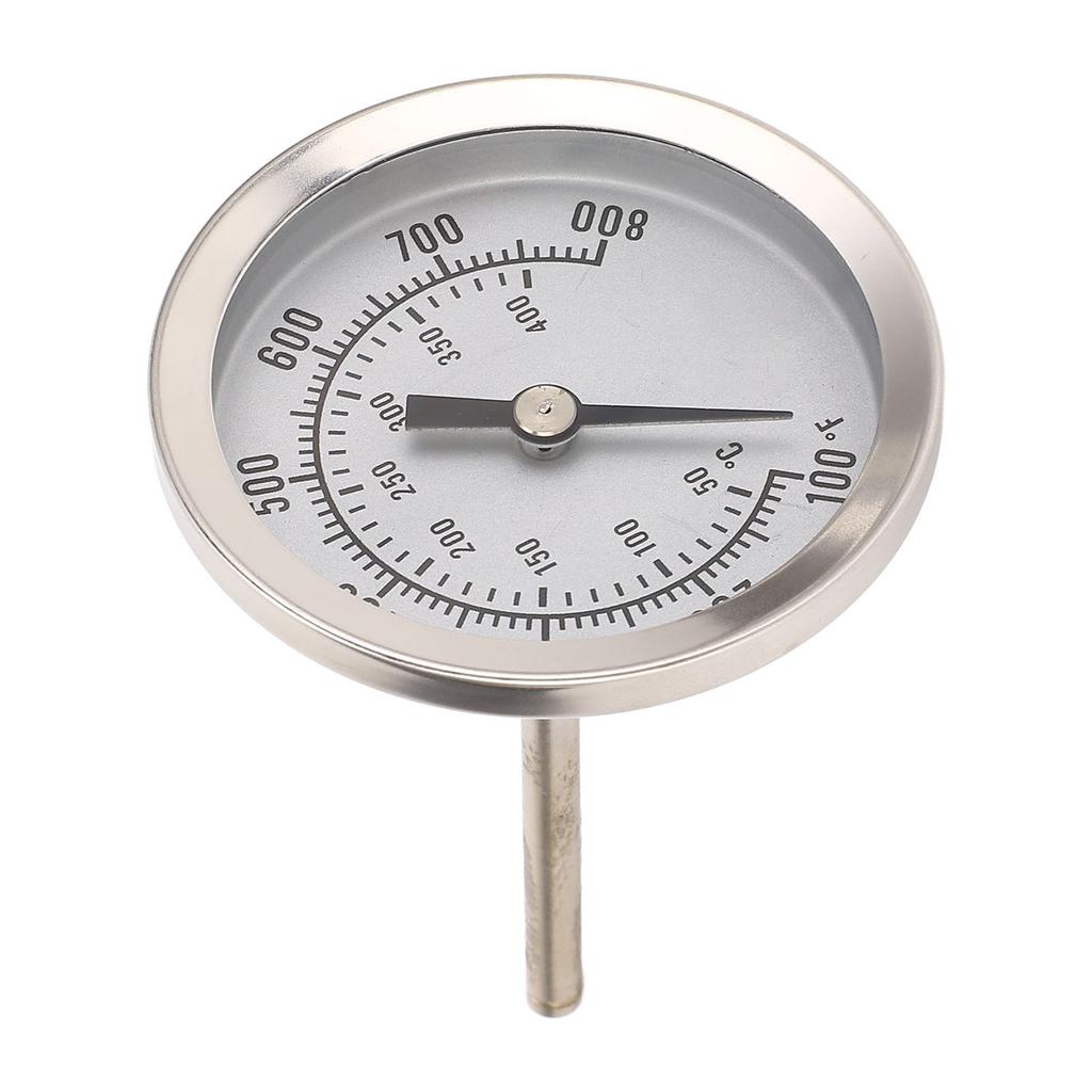 Dial Thermometer High Accuracy Dual Scale 100 To 800 Fahrenheit  50 To 400 Celsius  62mm Oven Temperature Meter