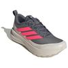 Adidas Runfalcon 6 Running Shoes Men's Low Top Asphalt Gray/Neon Red/Gray IH1831
