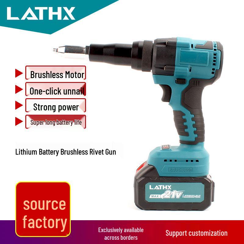 Brushless Lithium Battery Automatic Portable Rivet Gun