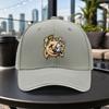 Mechanical Bear Graffiti Baseball Cap Unisex Adjustable Duckbill Cap Casual Lightweight Outdoor Hat Multiple Colors