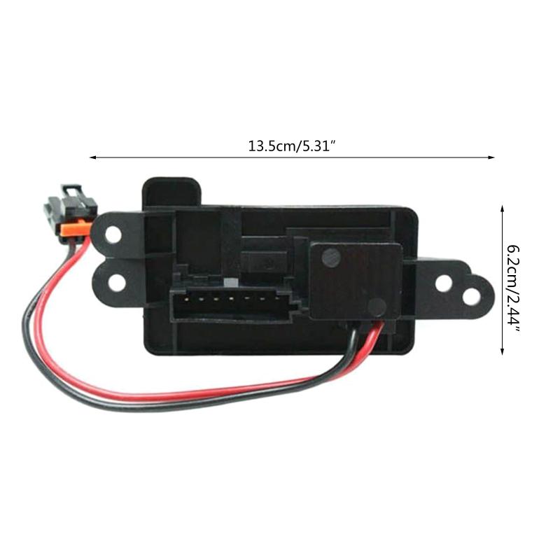 Auto Heater Blower Motor Resistor Compatible for RU571 BR474 RU1264 1581086 89019088 22807123 4P1449 JA1582 RU1264 RU571