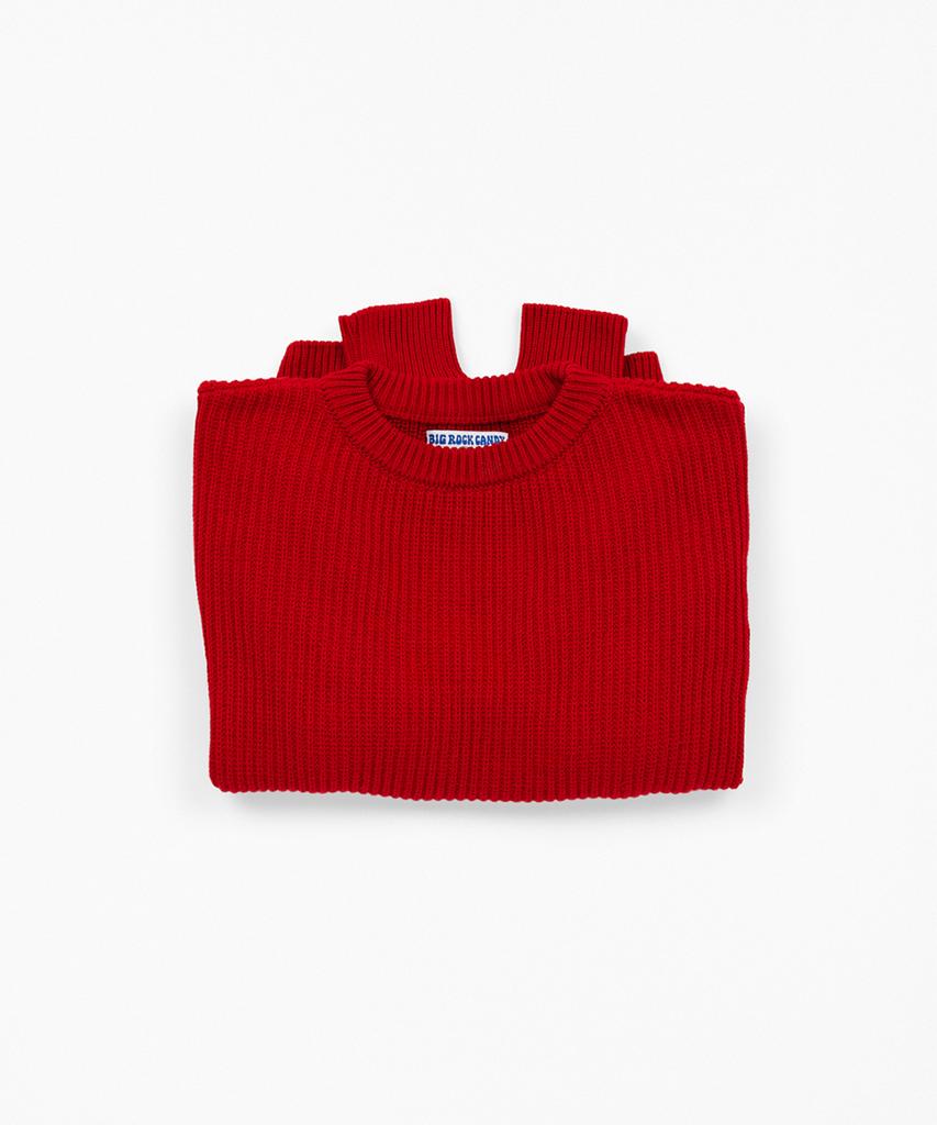 Biglagkaendimauntinieoling Camp 4 Knit - Cherry Red / Brcm1204Cherryred
