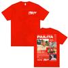 Rapper Pailita Music Album 2026 Tour Graphic Tshirt Men Women Fashion Gothic Summer T Shirts 100 Cotton Short Sleeve T Shirt