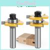 3tooth Carbide Halfhandle 12mm Ttype Woodworking Milling Cutter