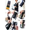 [Korubo] Long Wallet 1LD-0223 Accordion Round Zipper Face Bridle Leather Navy