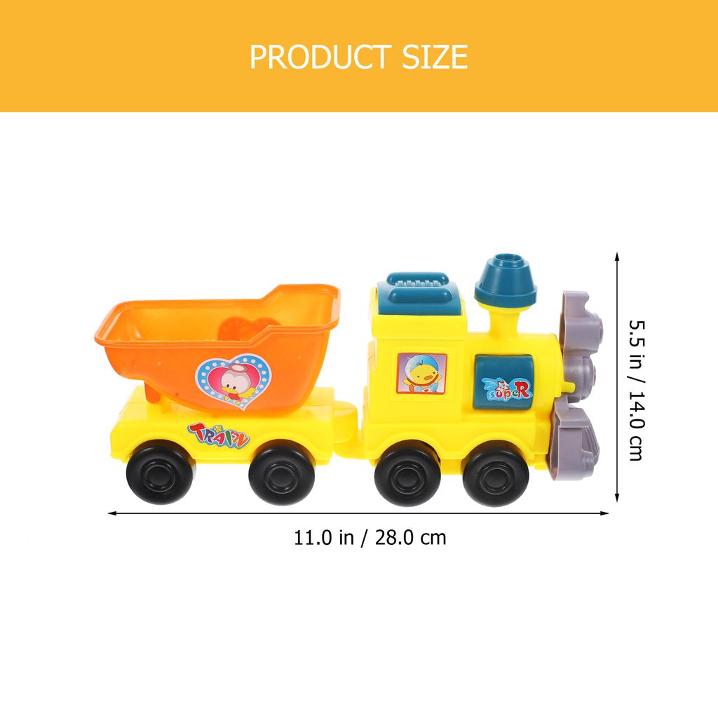 Beach Train Toy Childrens Toys Children’s Castle Playing Shovels Set Sandbox Kids Kits Plastic Toddler