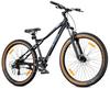 Rower Górski Mtb 27.5 Cala 7 Biegów Na Komunię Aluminium Lekki Amortyzator Hamulce Tarczowe Shimano Rama M 17 Cali Verdant Shred Czarny