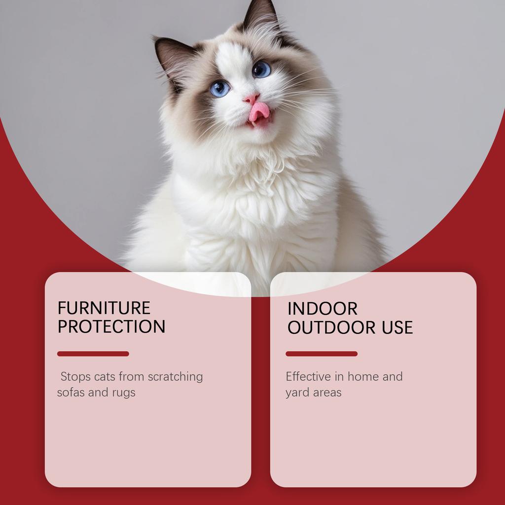 Portable pet-free training spray to prevent cats from urinating beds, scratching furniture, etc.120ML