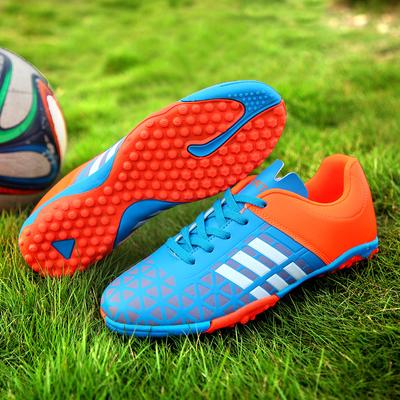 Módní dětské kopačky s potiskem písmen Kolíky Halové Futsalové kopačky Chlapecké Zelené S dlouhými kolíky Fotbalové kopačky Dětské Zapatos De Futbol