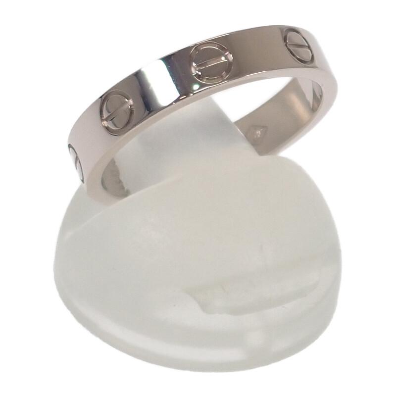 CARTIER  B4085151 #11(JP Size) ring K18 white gold Women