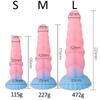 Small Twist Color Granules Jelly Fluorescent Glow-in-the-dark Penis Spiral Anal Plug Sm Sex Toys