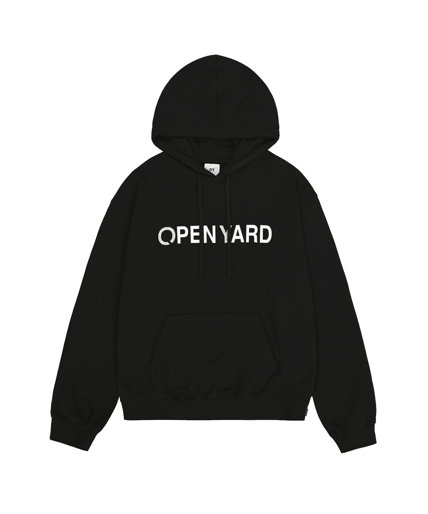 Oy Pearl Stud Logo Hoodie - Black 1
