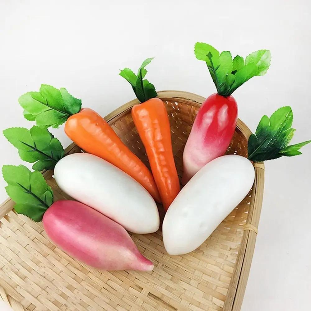 Foam Simulation Eggplants Soft Eggplants Model Artificial Eggplants Desk Decoration Accessories