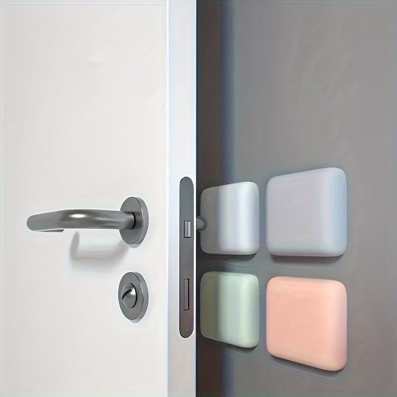 

Self-Adhesive Door Stops Effective Shock Absorption and Noise Reduction for Door Handles Easy-to-Install Rubber Material 1Pcs рожевий