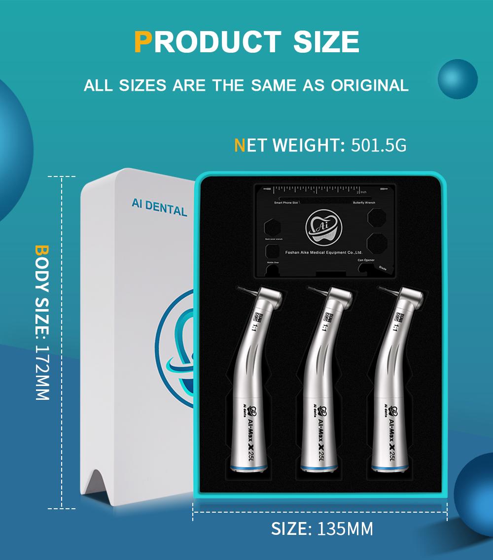 Комплект стоматологического оборудования AI-S3-X25L Strgiht Speed ​​Sandpeice Sith Fiber — фото 5