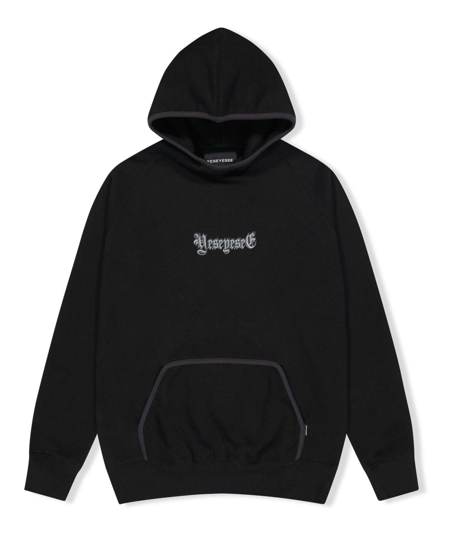 Yes Ic Y.E.S Binding Hoodie Black L
