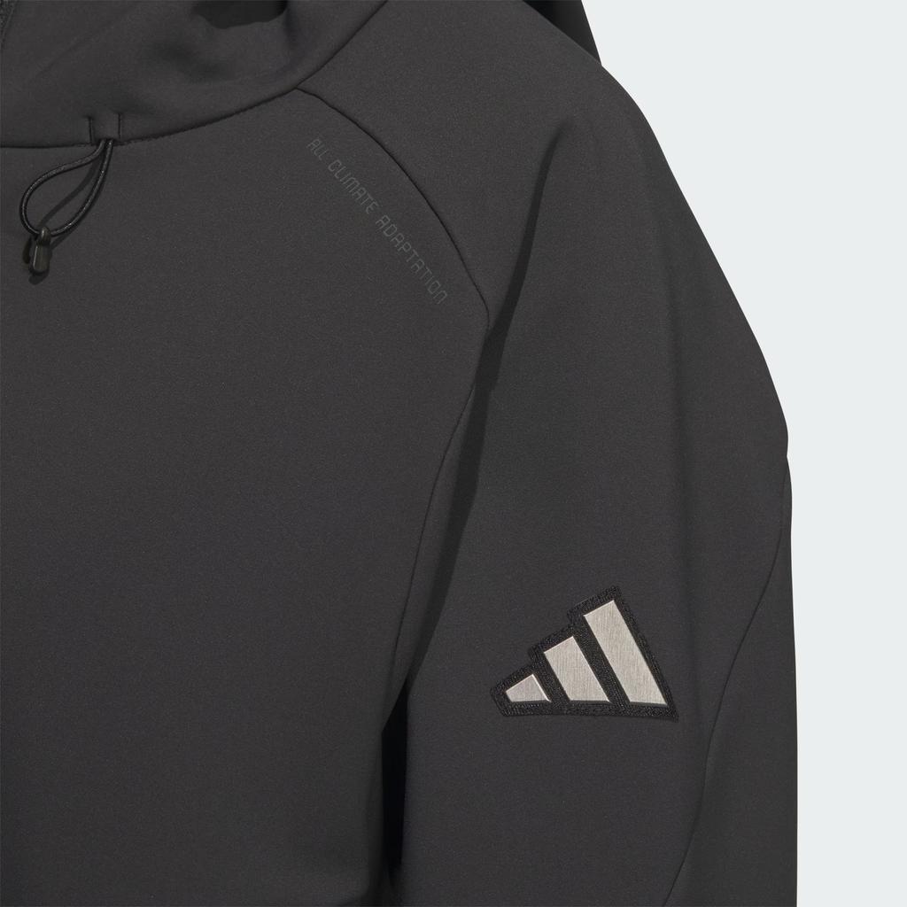 adidas Kurtka bonded Mt Luźny krój z kapturem Sportowa Wodoodporna Ciepła kurtka Kurtka damska Czarna JM4318