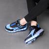 Boys/girls Two-wheel Dual-purpose Roller Skates Double Row Heely Shoes Roller Skates Luminous Sports Shoes Rechargeable