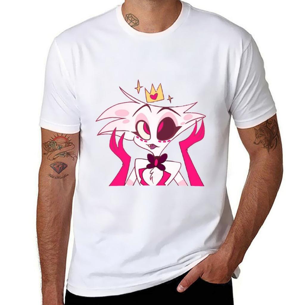 Angel Dust T-Shirt Fleckenabweisend Lässiges T-Shirt