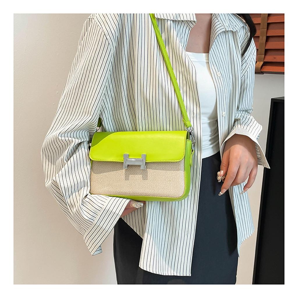 Retro Texture Small Bag Female Casual Handbag Small Square Bag Fashionable Fashionable Commuter Crossbody Bag