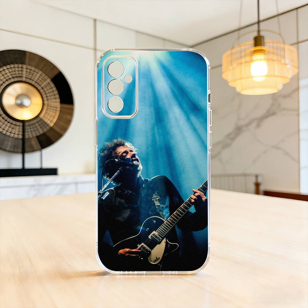 Soda Stereo Gustavo Cerati Phone Case For SamsungA10,12,20,21S,30,31,40,50,51,52,70,71 Transparent Cover