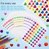 1710pcs 30 Sheets Love Star Stickers for Kids Reward Small Sparkly Sticker for School Student Teacher Supplies DIY Decoration