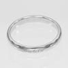 TIFFANY&Co. Notes Lucida Ring Pt950Platinum #7.8(US Size) 5g Women Used