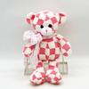 Hot Selling New Teddy Beer Plush Ribbon Checkerboard Teddy Cute Plush Doll