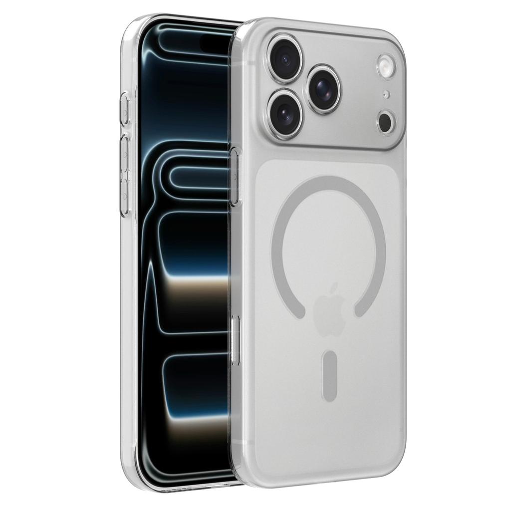 Ultra-thin Matte Ice Mist PC Is Suitable for Apple 16/17Pro Mobile Phone Case IP15 Magnetic Attraction 14 Simple 13 Fashionable Xiaomi