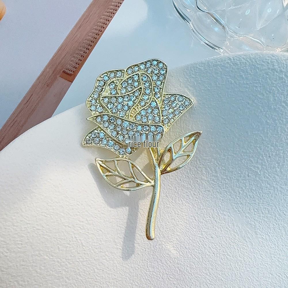 Elegant Pearl Tulip Brooch - Simple and Sophisticated Clothing Accessory