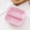 Wheat Straw Divided Sauce & Snack Dishes - 20 Pcs