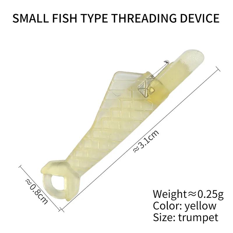 Mini Automatic Needle Threader With Hook Plastic Needle Sewing Machine Insertion Elderly Quick Changer Craft Accessories