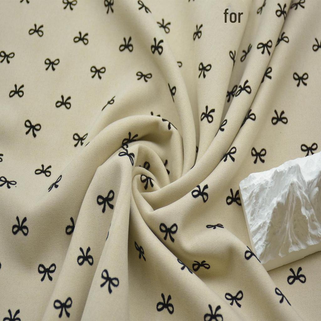 Casual Fashion Women's Fabric: Woven Solid Color Bow Heart Dot & Plum Blossom Flocking for Hair Accessories